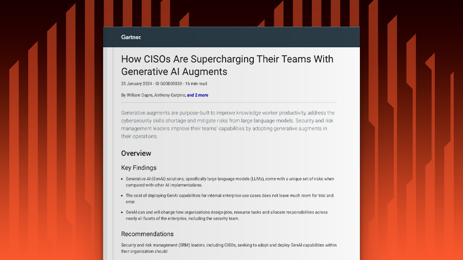 生成AI拡張に関するGartnerレポートを公開