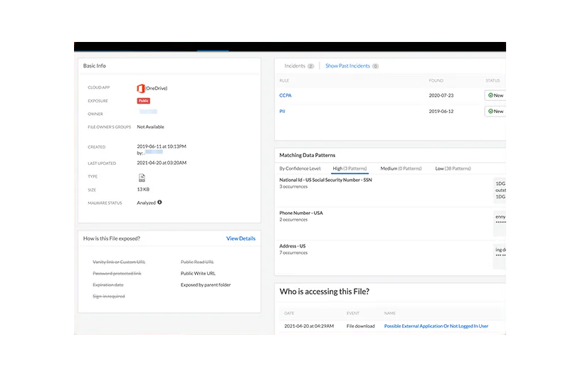 クラウド提供型エンタープライズDLP