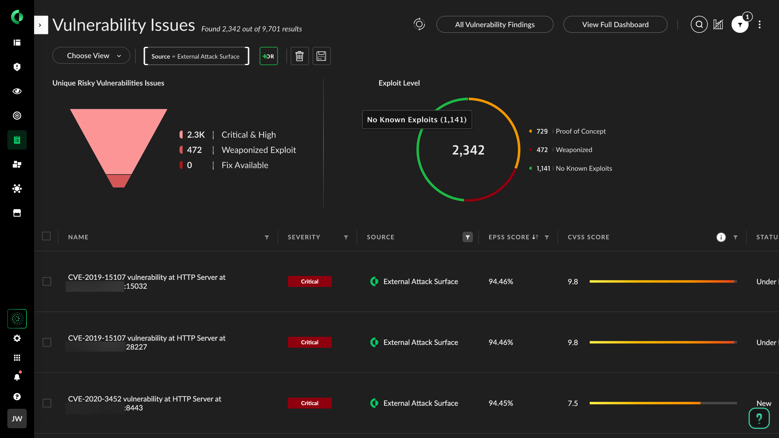 クラウド攻撃対象領域管理