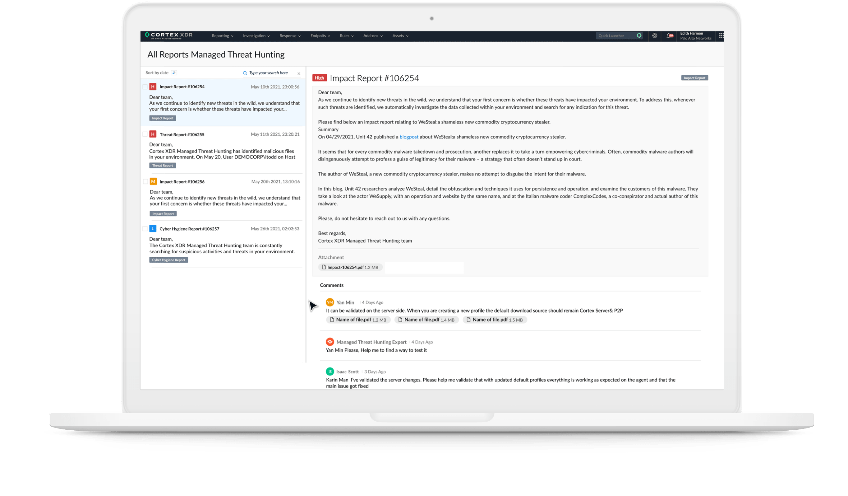 Unit 42のハンターにお任せください