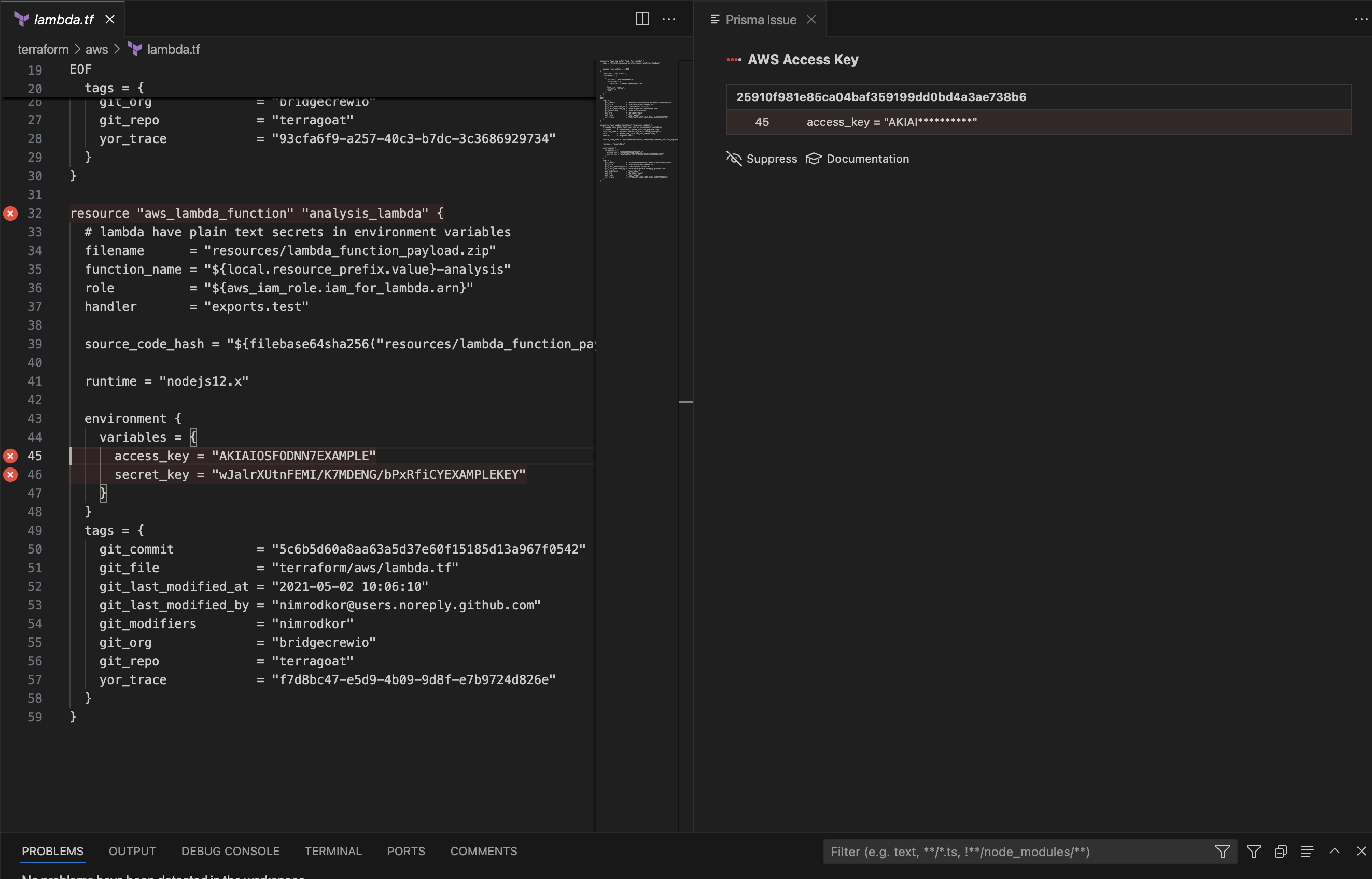 開発者のフィードバック