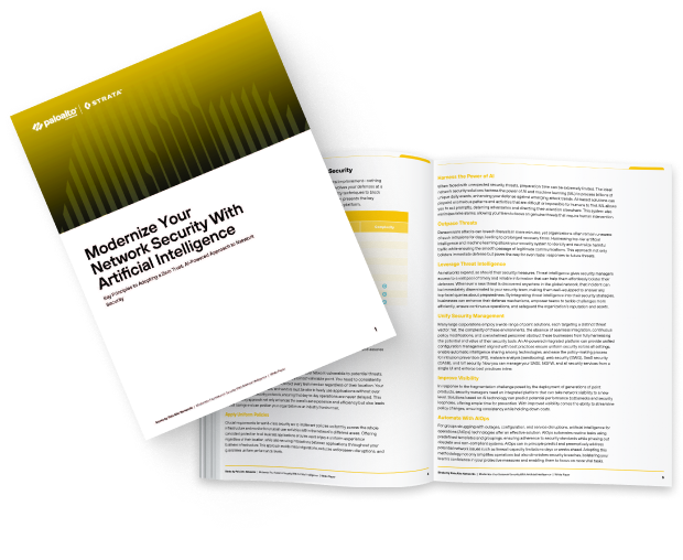 Modernize Your Network Security With Artificial Intelligence