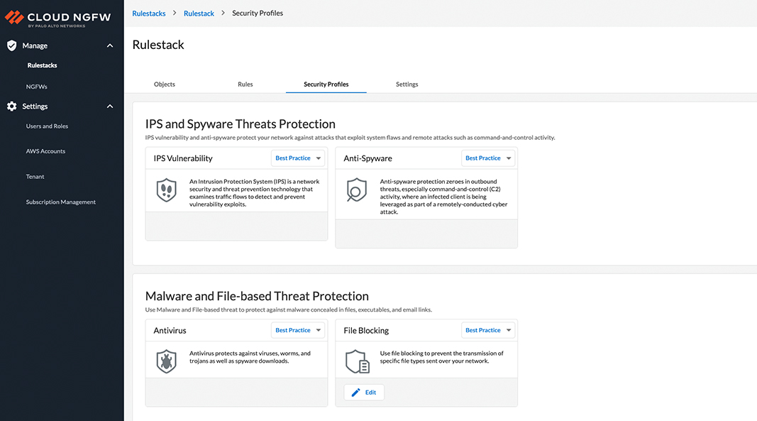 AWS Firewall Managerとの容易な統合