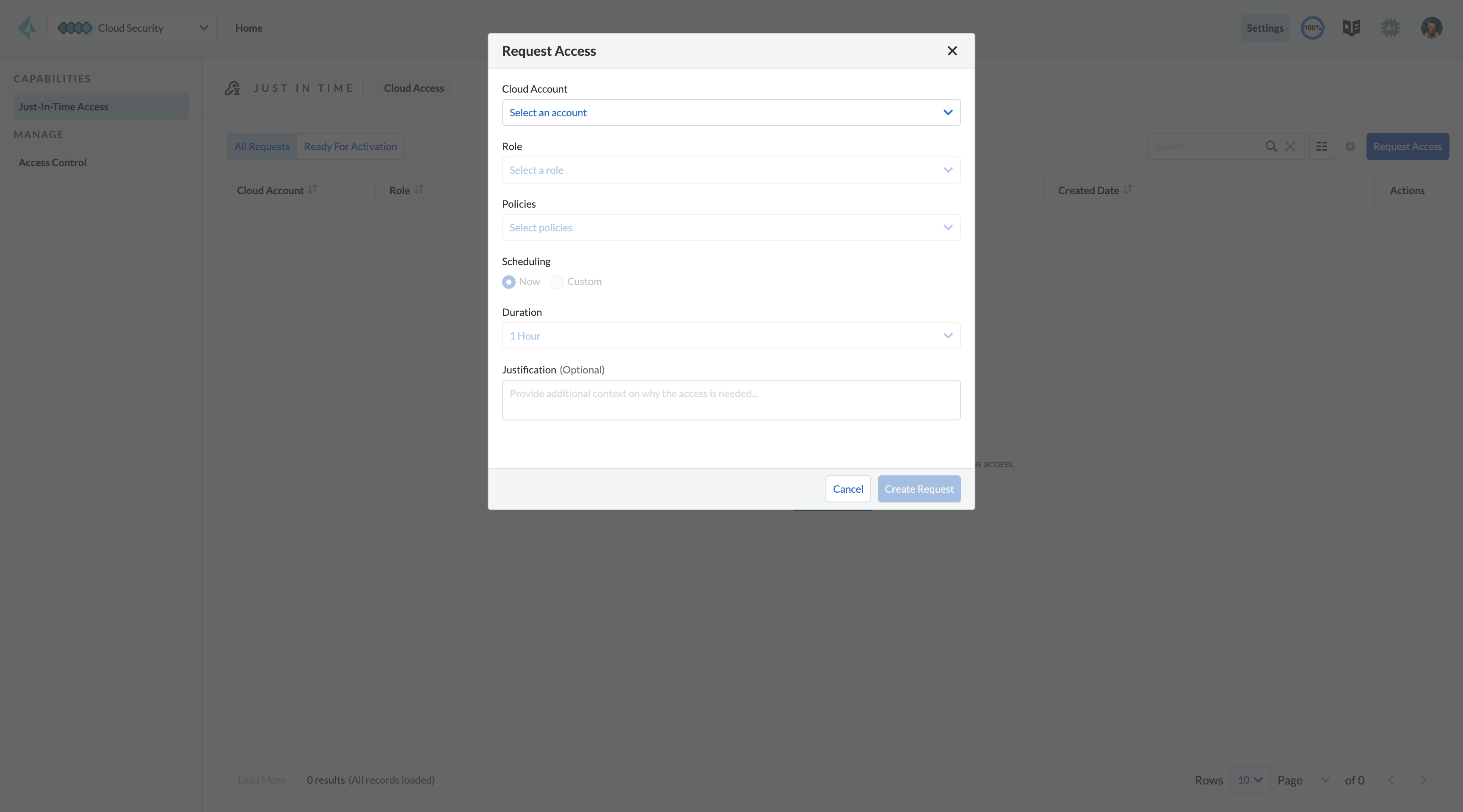 ジャストインタイム(JIT)アクセス