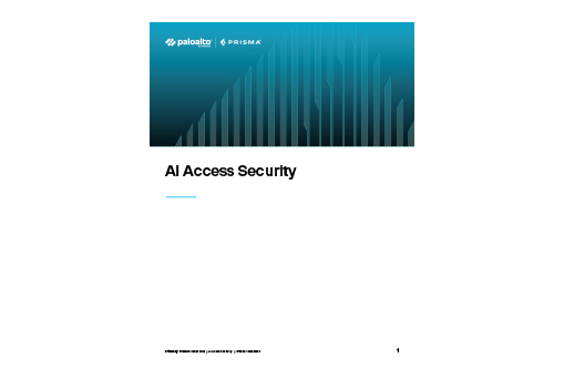 AI Access Securityのデータシート