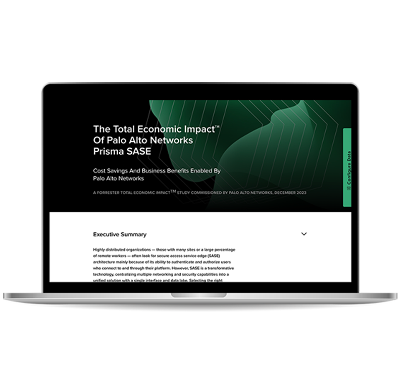 Total Economic Impact™: Prisma SASE