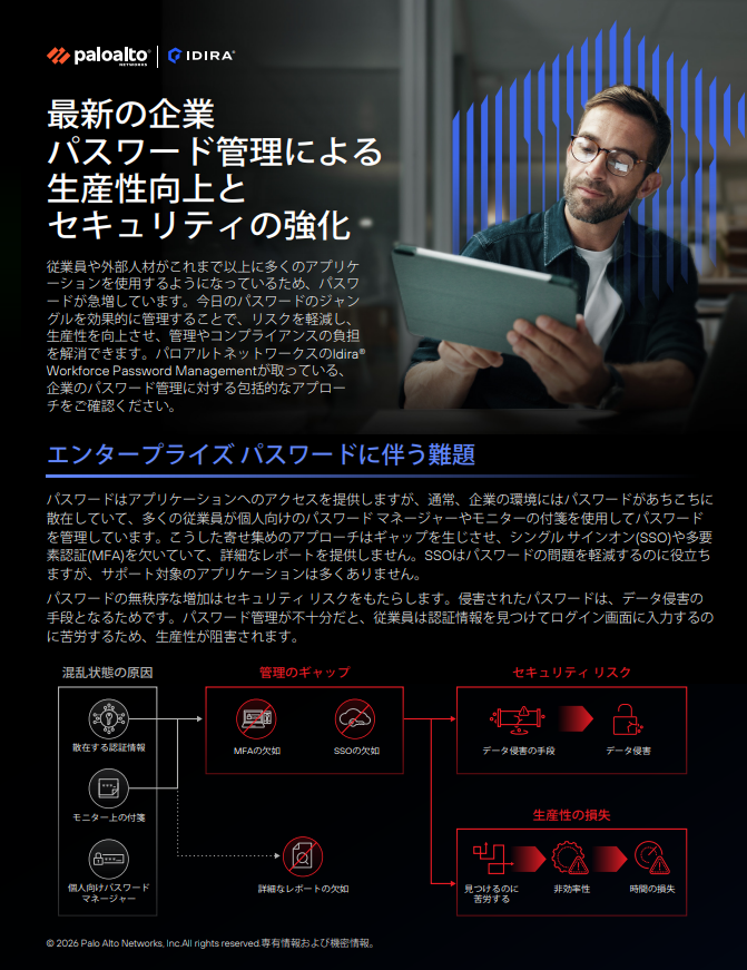最新の企業パスワード管理による生産性向上とセキュリティの強化